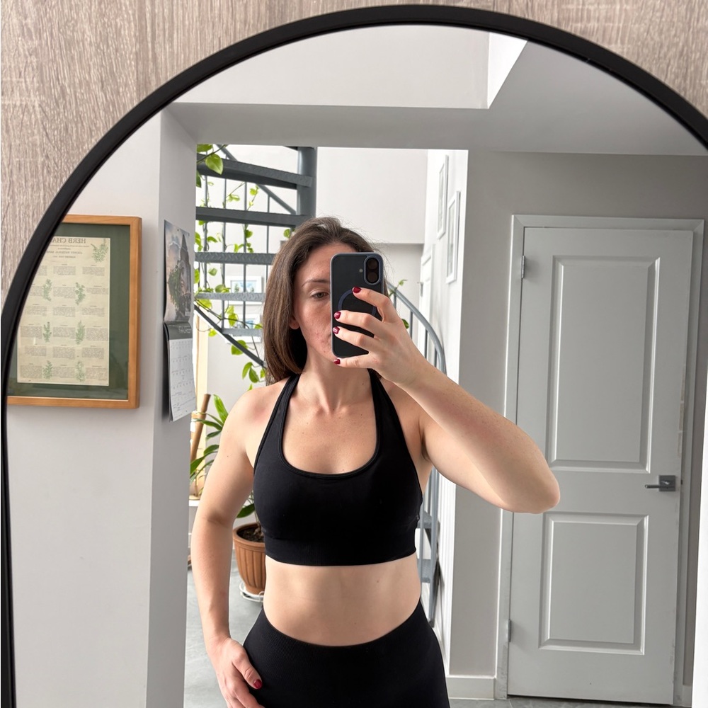 Set of 2 Athletic Halter Top workout gear
